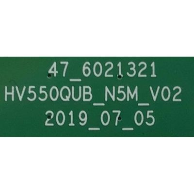 KIT DE TARJETAS PARA TV SONY / MAIN A-5027-308-A / 1-009-724-31 / FUENTE 1-009-802-21 / AP-P412BM / T-CON HV550QUBN5M / 47_6021321 / 1567 / PANEL YSBM075CNG11 / KD-75X80J / KD75X80J - Imagen 3